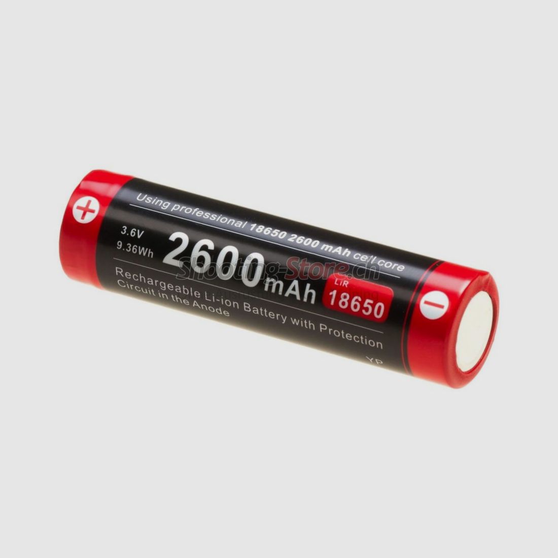 Klarus 18650 Battery 3.7V 2600mAh Micro-USB