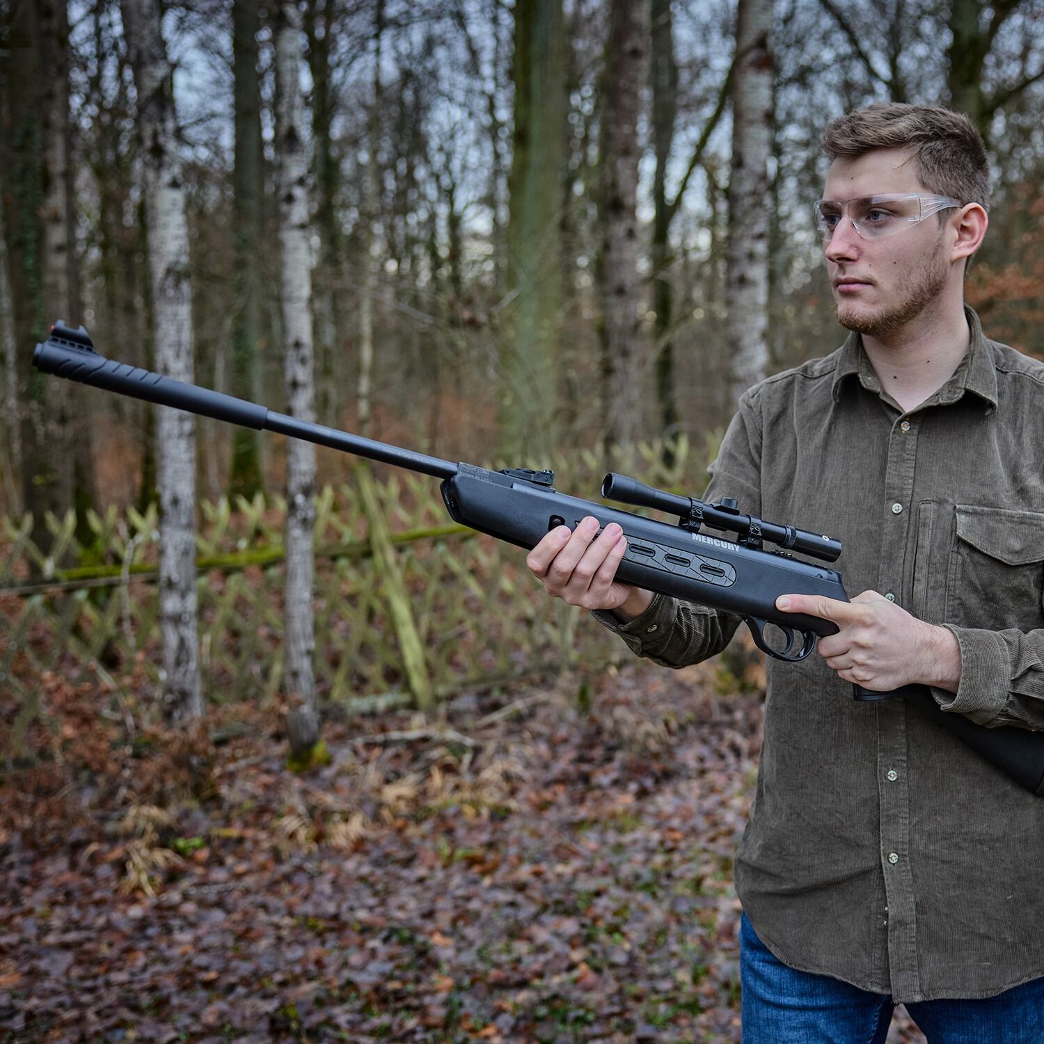 Fucile ad aria Mercury Set Chili, cal. 4,50