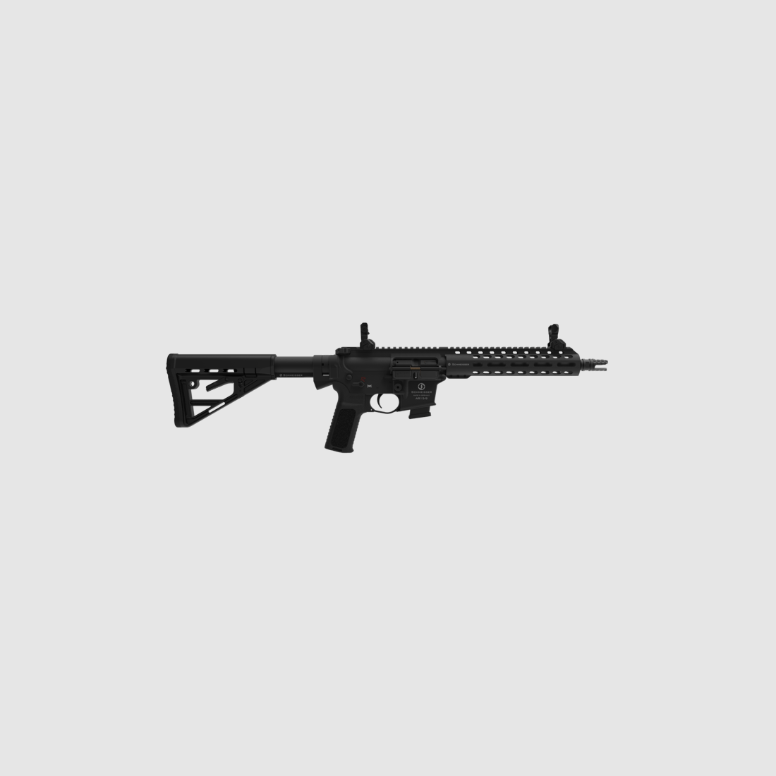 Halbautomat Schmeisser AR15-9 S4F Black 10.5″ 9mm Para