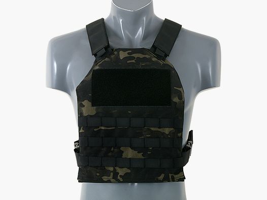 Simple Plate Carrier with Dummy Soft Armor Inserts - MB