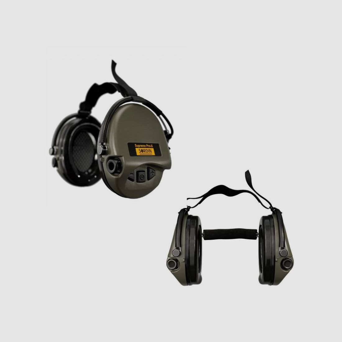 Sordin Cuffie Supreme Pro-X Neckband Verdi