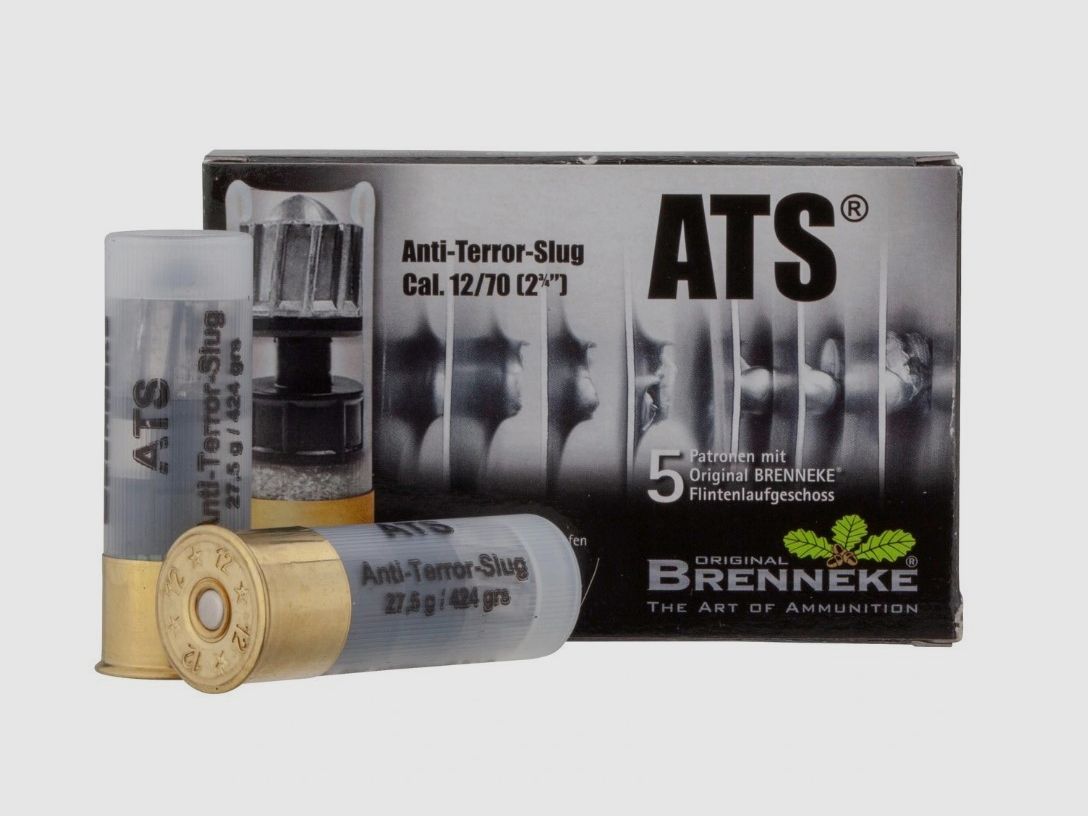 12/70 ATS Slug 27,5g/424grs. Brenneke