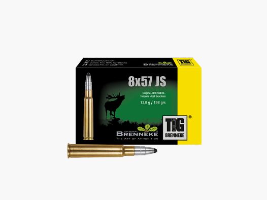 Brenneke 8x57JS TIG 198grs 20 cartouches