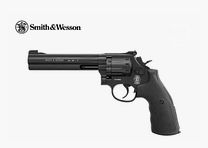 Smith & Wesson 586 Co2 revolver - 6 inch blued 4.5 mm Diabolo
