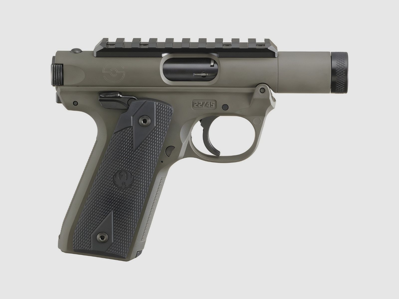 Ruger Mark IV 22/45 Tactical 3" - OD Green - 40182, zdjęcie 4 z 9