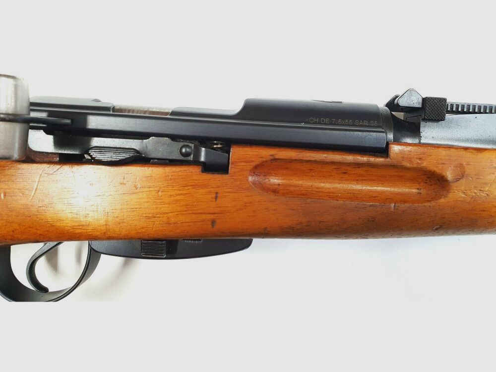 Bern Weapons Factory Repeating Rifle Bern Weapons Factory Swiss K31 Caliber 7.5x55 Swiss complete matching numbers + private