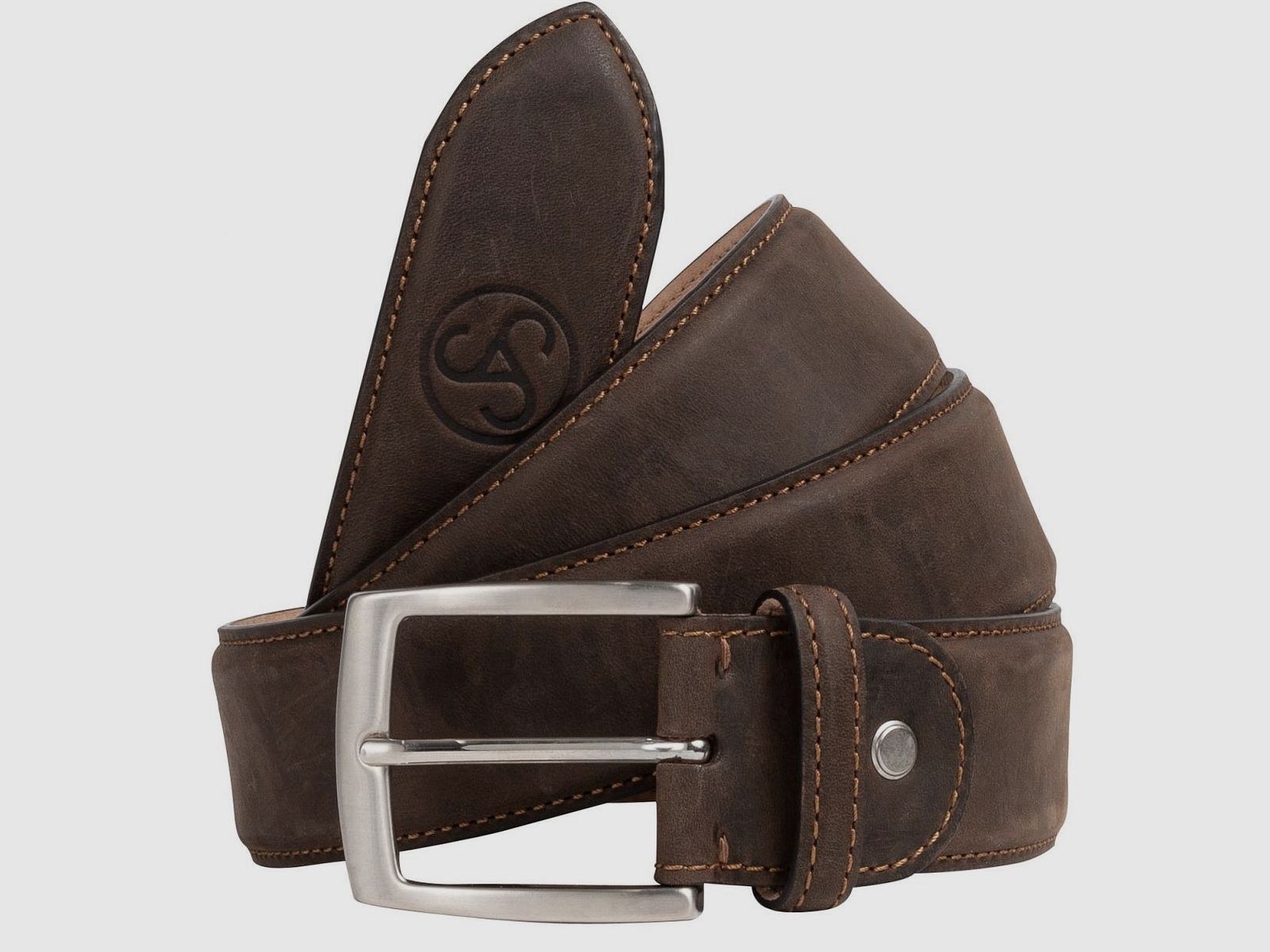 Ceinture en cuir de saucisse