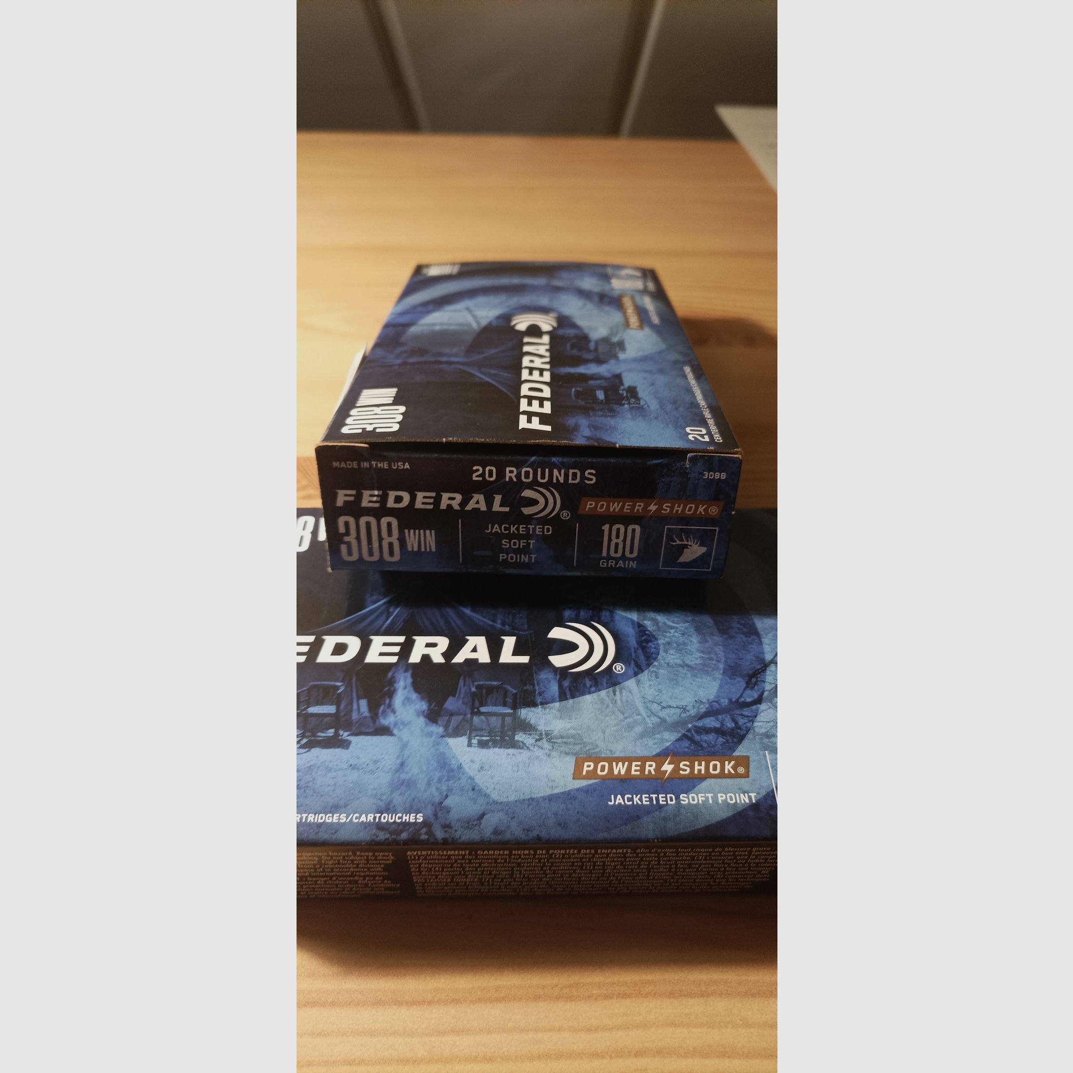 Gouvernement fédéral 308 Win / 180gr.