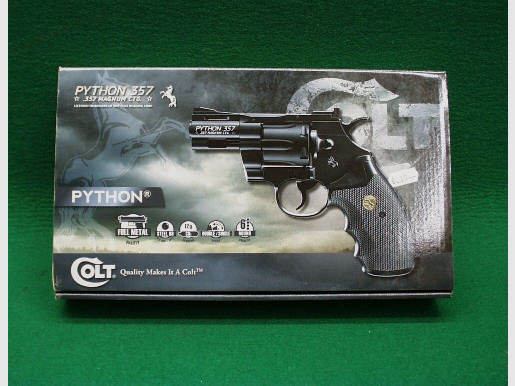 Umarex	 Colt Python .357 Magnum CTG. CO2 Revolver