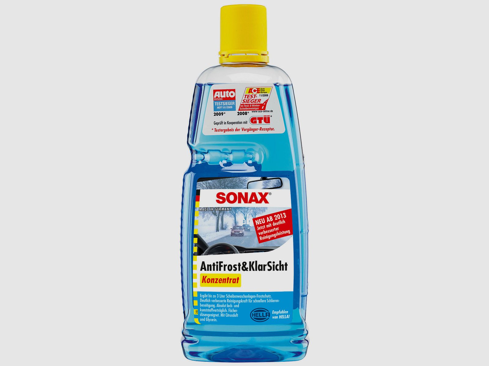 Sonax AntiFrost e Vista Chiara, Concentrato