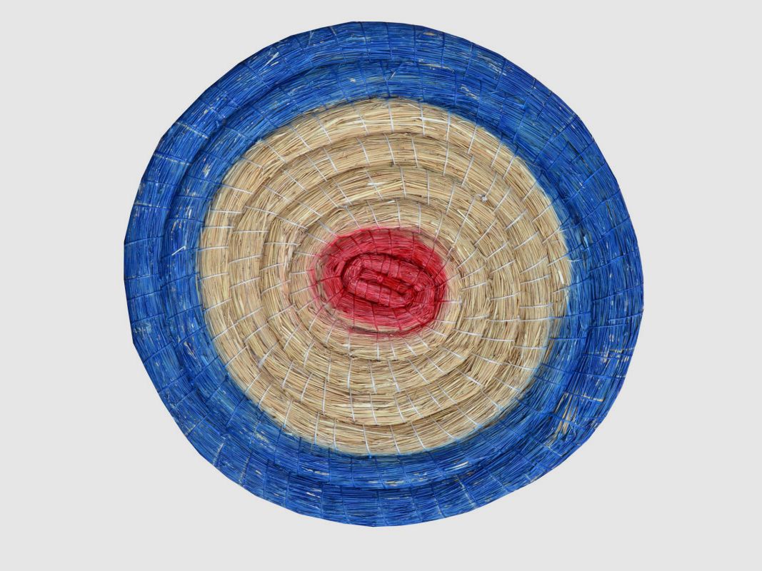 Strohscheibe 80 x 12 cm, Bild 1 von 4