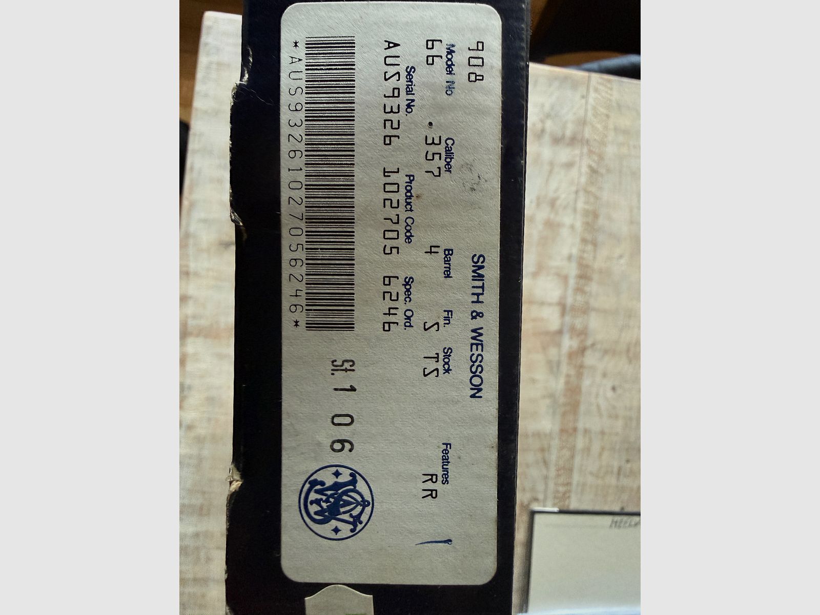 Rewolwer .357 Mag. Smith & Wesson