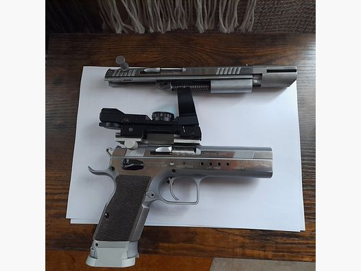 TanfoglioLimited 40 HC CAT 9960 4" mit Wechselsystem in 9mm Luger