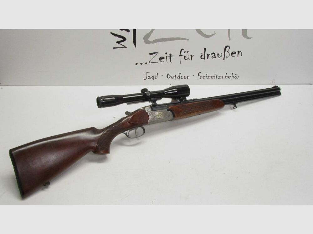 Bockbüchsflinte Zoli .308Win, 12/70, ZFR Schmidt & Bender 6x42, mit Austaus 12/70;.308Win