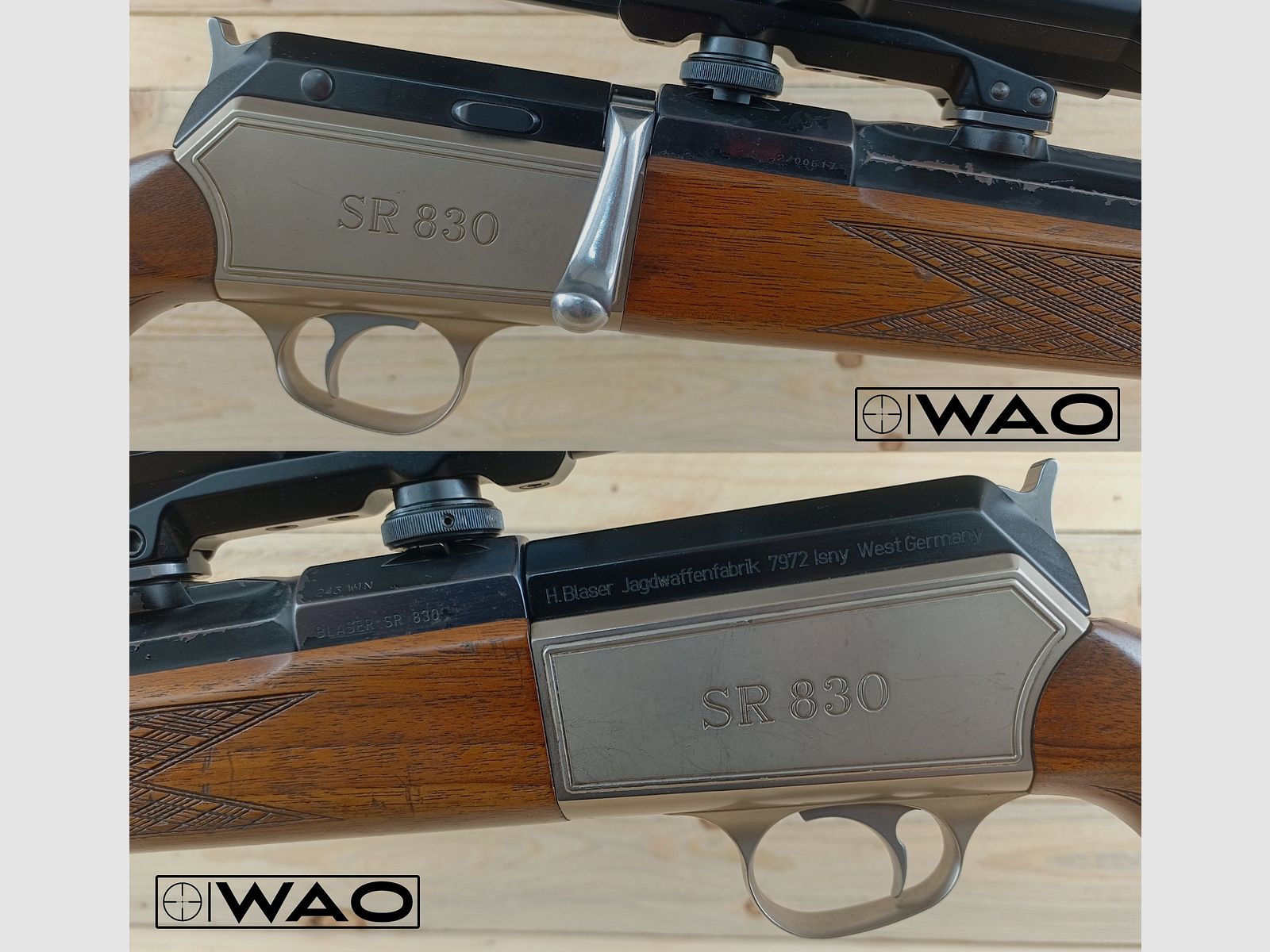 Blaser SR 830 carbine, SR830, cal. .243Win *with Zeiss Diavari*