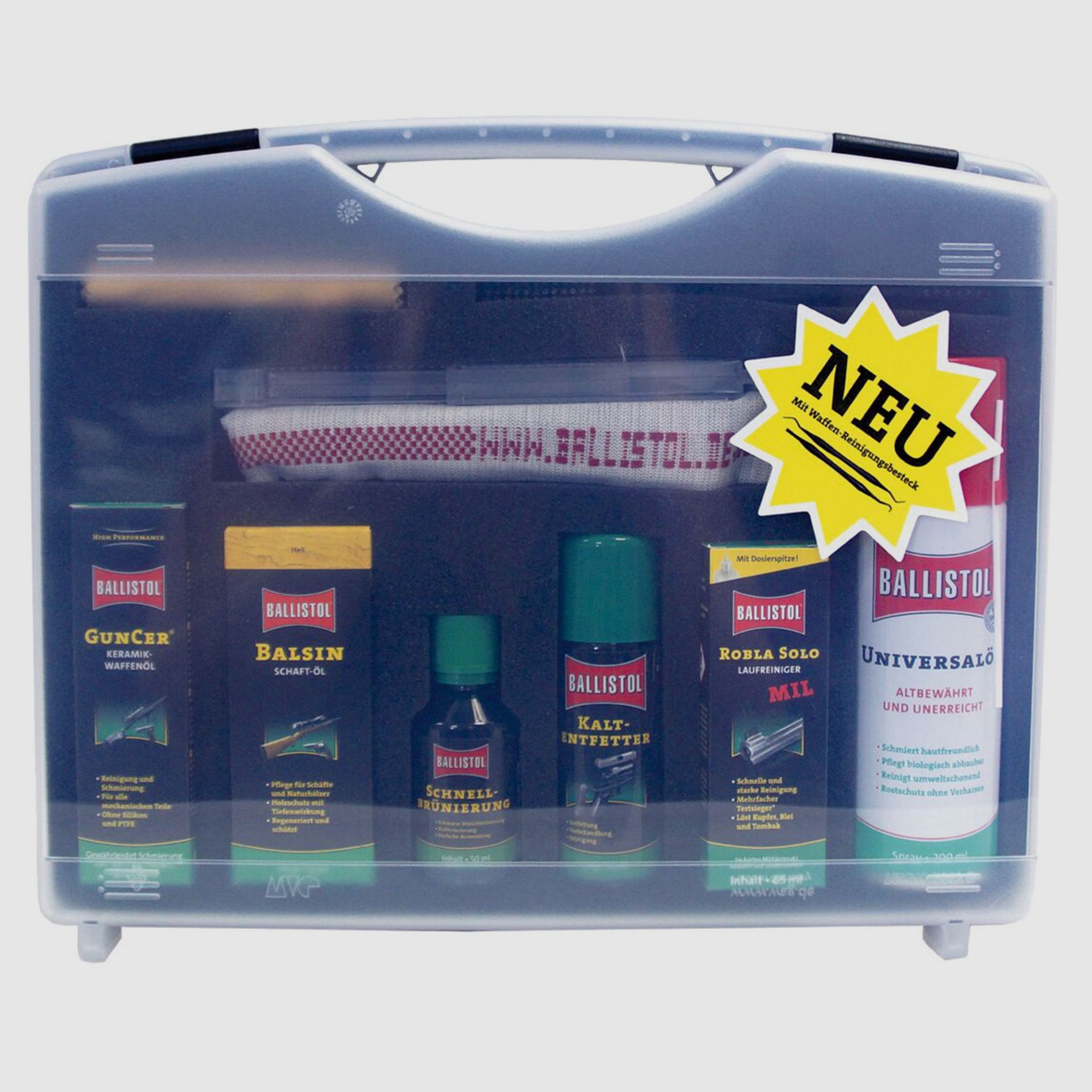 Ballistol gun care case