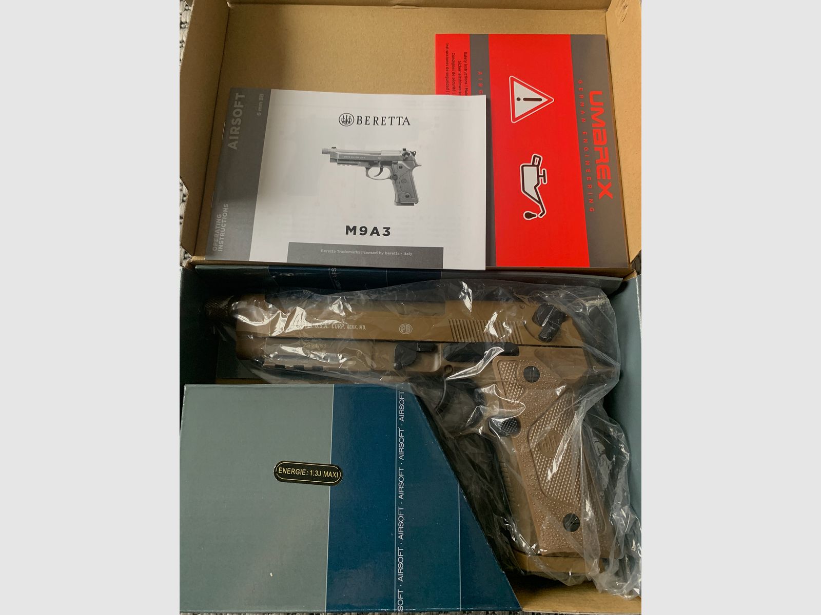 CAA Roni Pistol-Carbine Conversion+Beretta M9A3