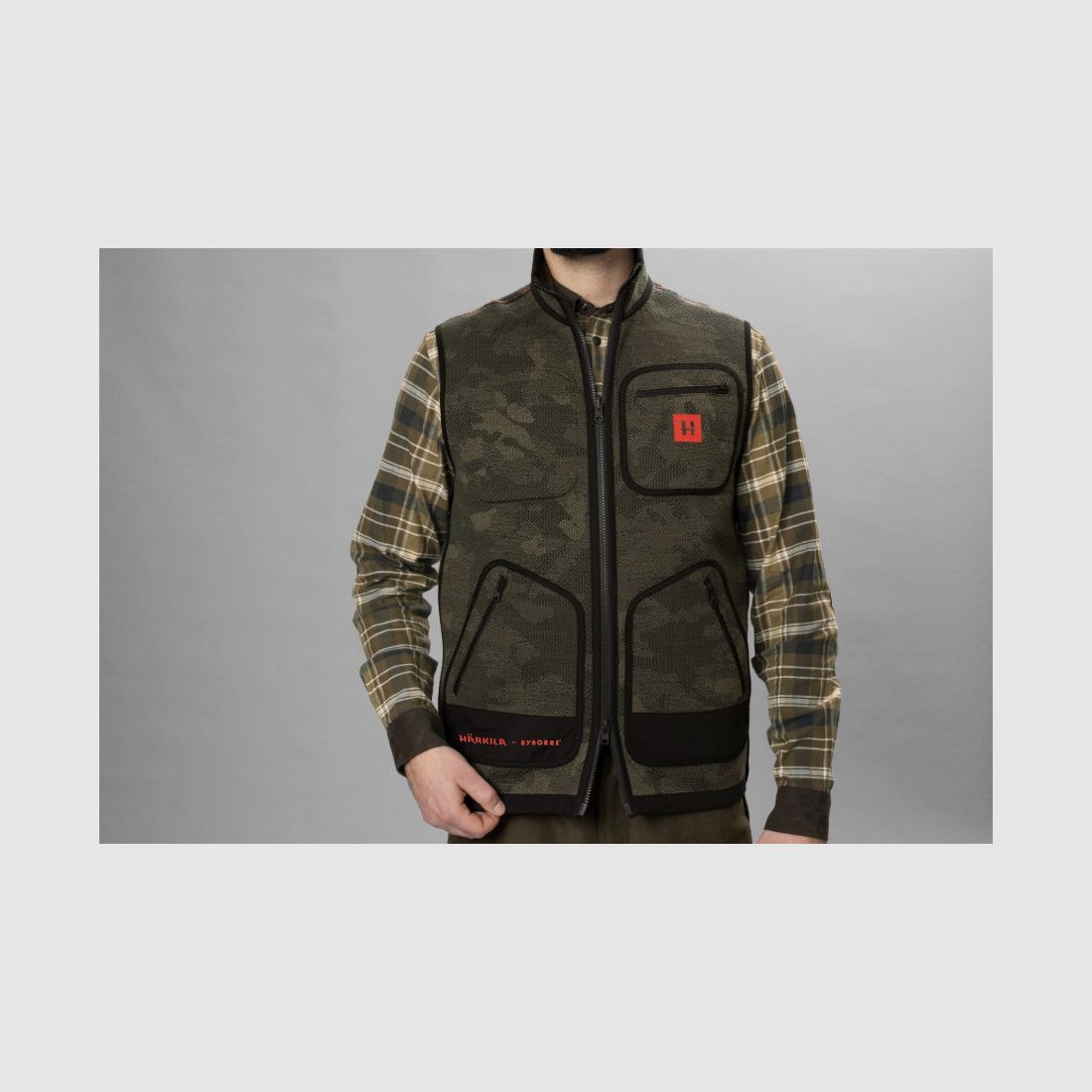 Gilet da caccia Kamko Pro Edition Reversibile Axis Harkila, immagine 7 di 9