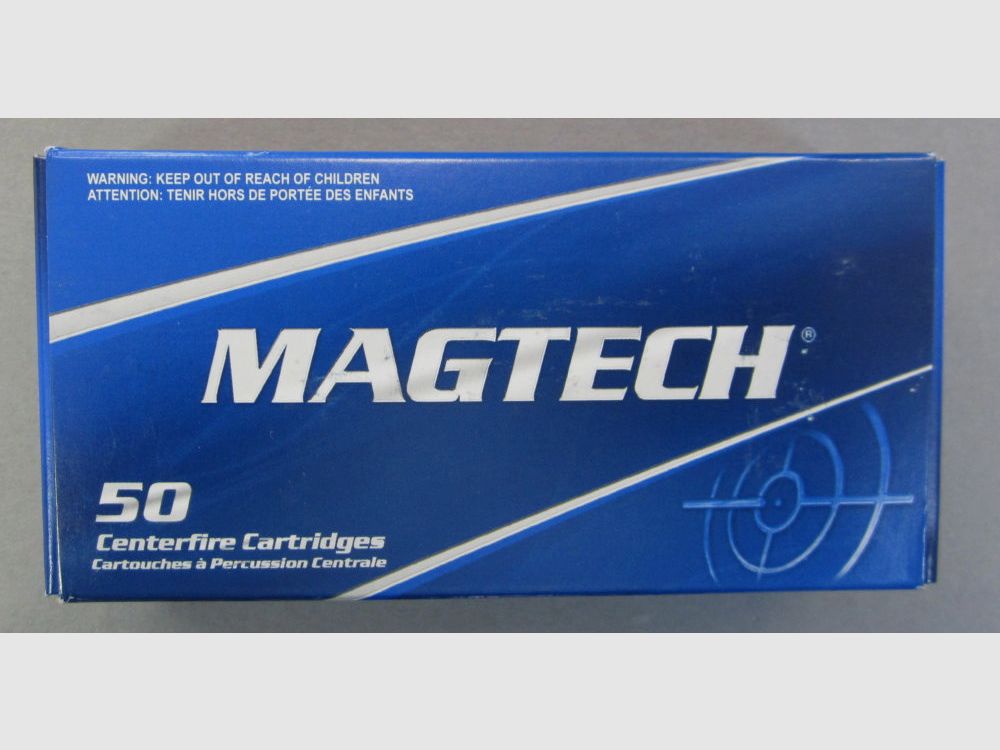 MAGTECH 357 Mag. FMJ Plana / Full Metal Jacket Cabeza Plana
