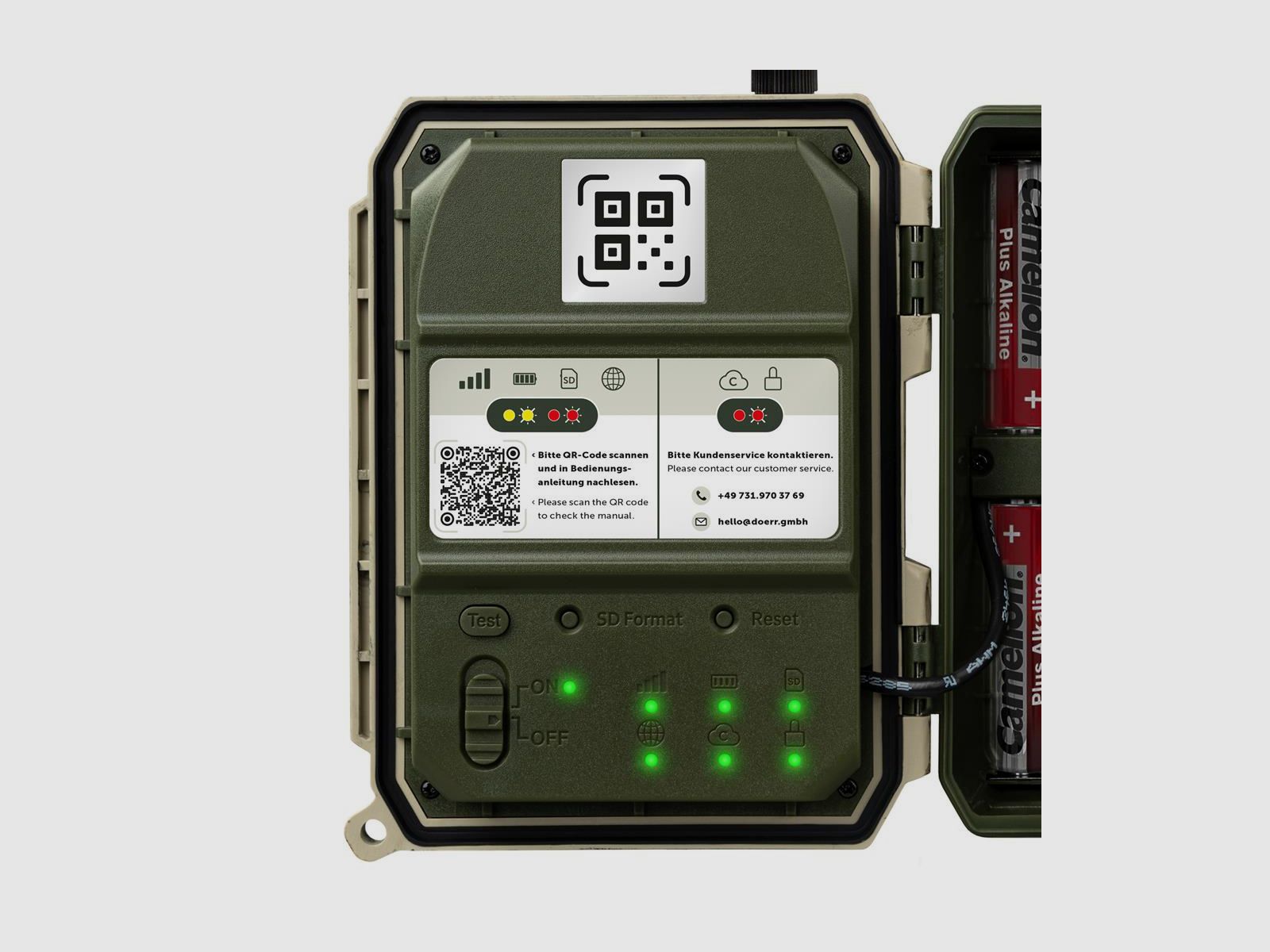 DÖRR Caméra de surveillance SNAPSHOT CLOUD PRO 4G