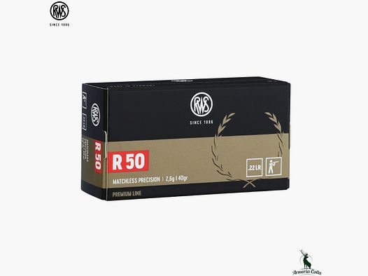 Rws Munitionen R50 Kal. .22Lr. 40 gr. Art. 2134187