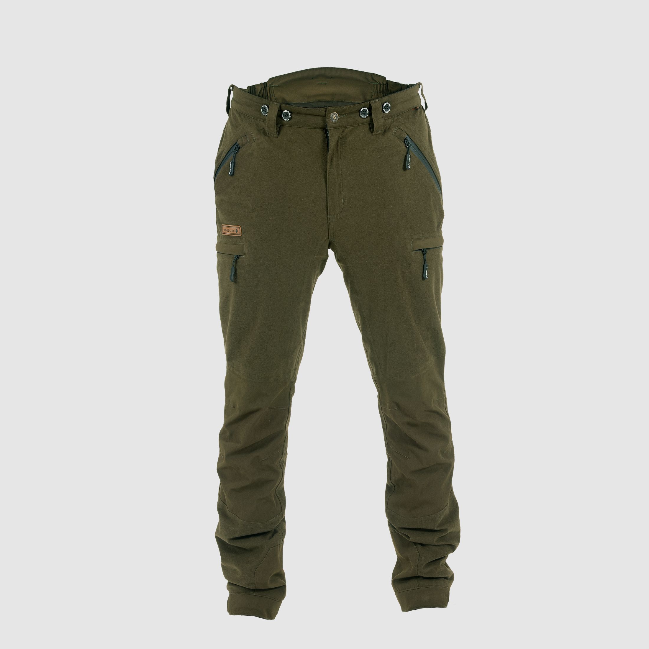 Woodline Stone Pantalones de Caza para Hombre Verde - C48