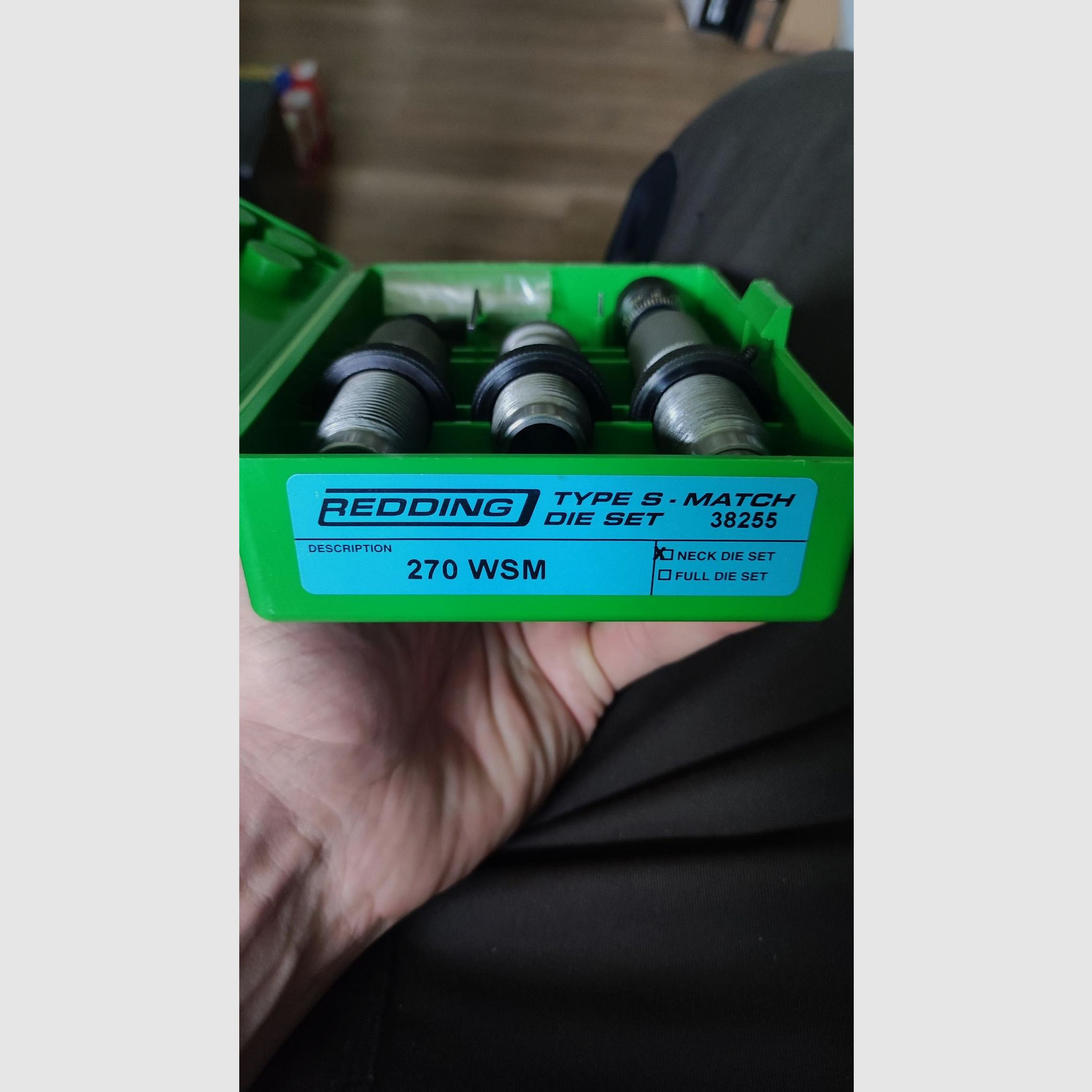 Redding Matrizensatz NECK DIE SET Kaliber 270 WSM Type S Match 38255