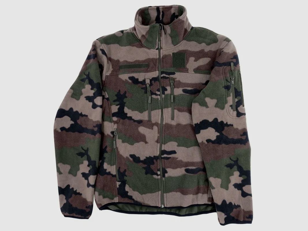 Blouson polaire homme Camo - Col montant - 390 g/m² - DCA France, image 3 sur 6