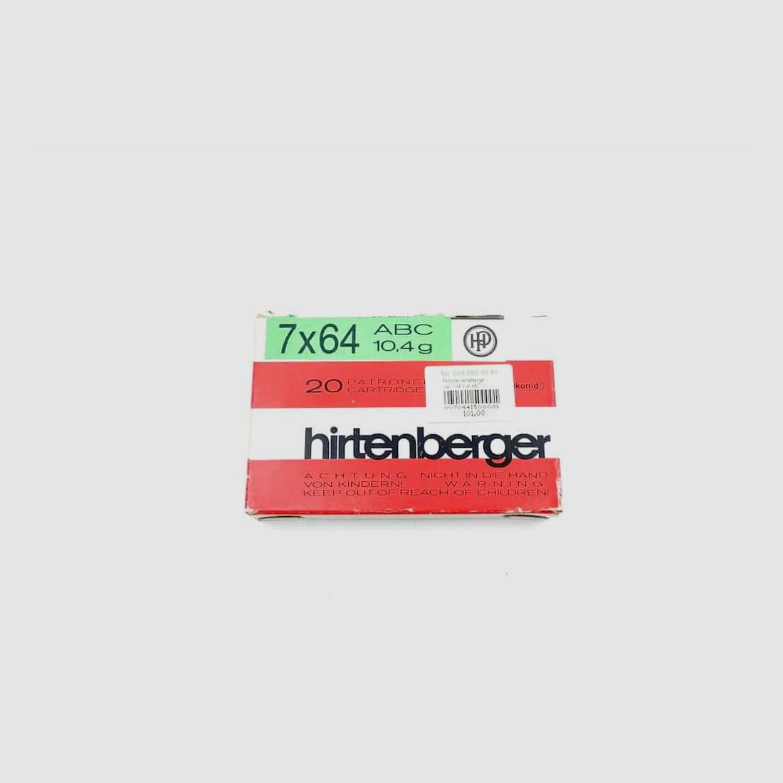 7×64 Hirtenberger ABC 10.4g
