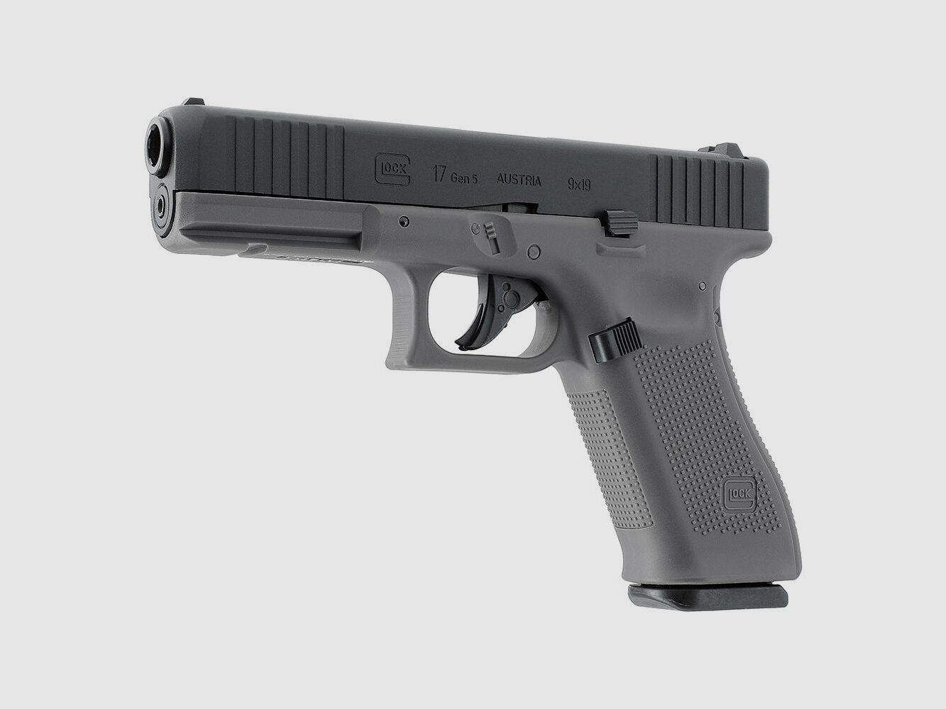 Glock 17 Gen5 Co2 Pistole Blowback 4,5mm BB Tungsten Gray