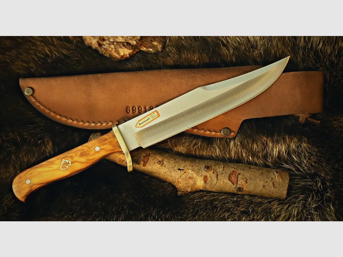 Puma SGB bowie, Olivenholz