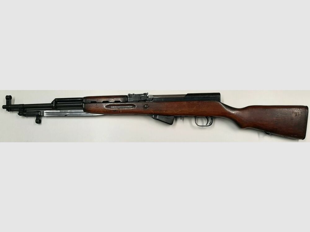 Selbstladebüchse Simonov Selbstladebüchse Simonov SKS-45, Kal.7,62x39, komplett nummerngleich, inkl. Zubehör