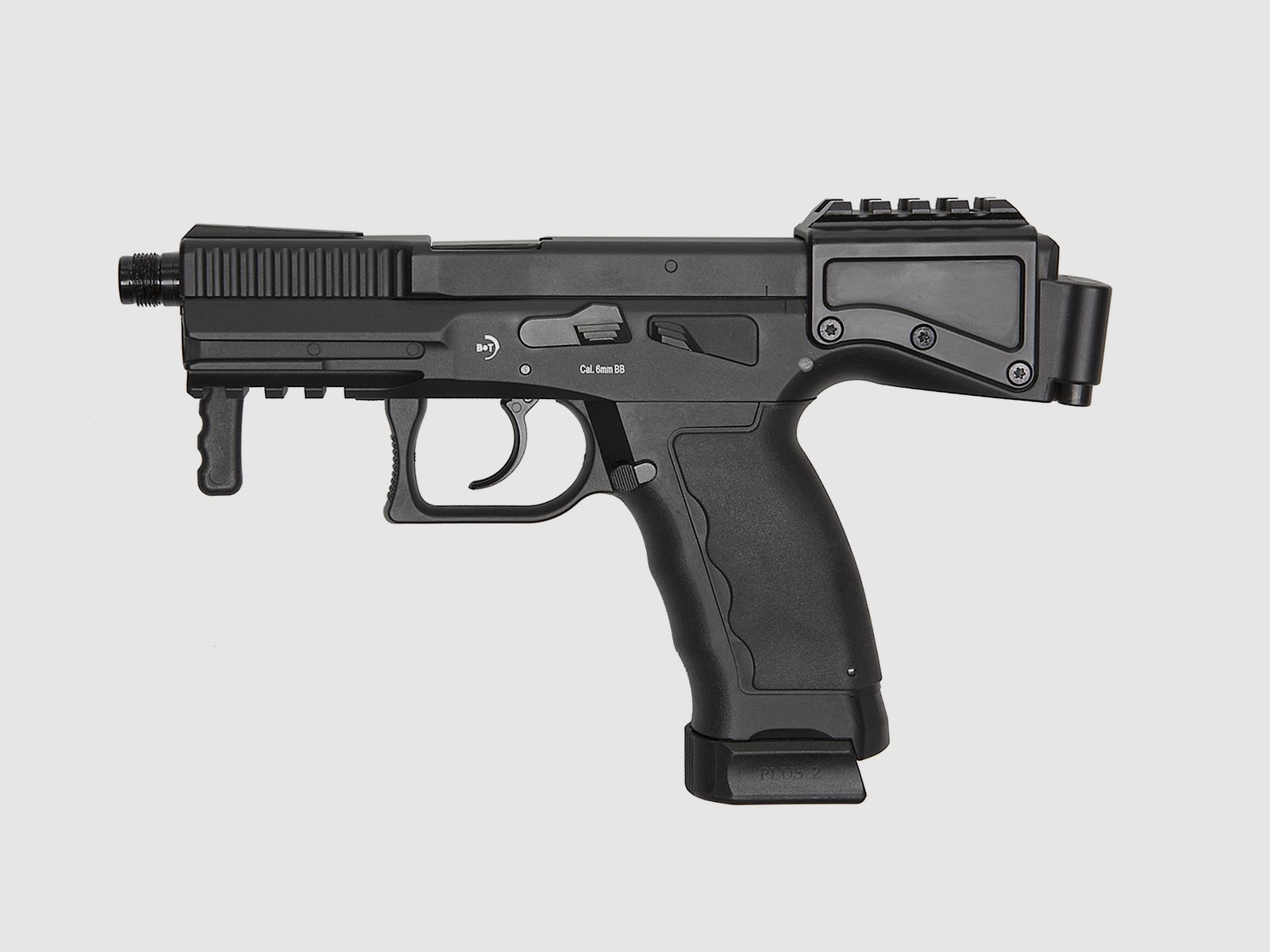B&T USW A1 zwart 6mm - Airsoft Co2 BlowBack