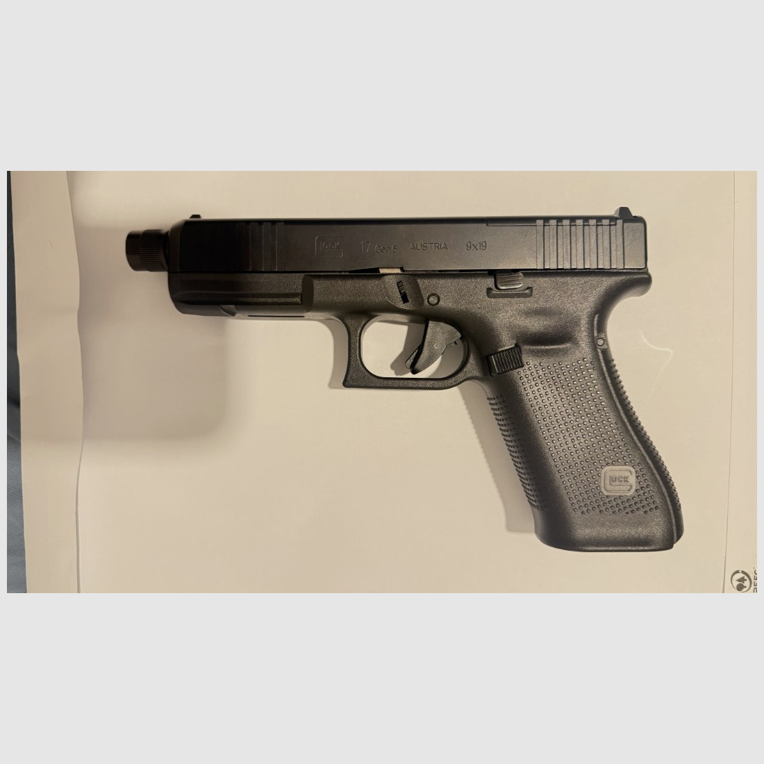 Glock 17 Gen5 MOS FS mit Gewindelauf