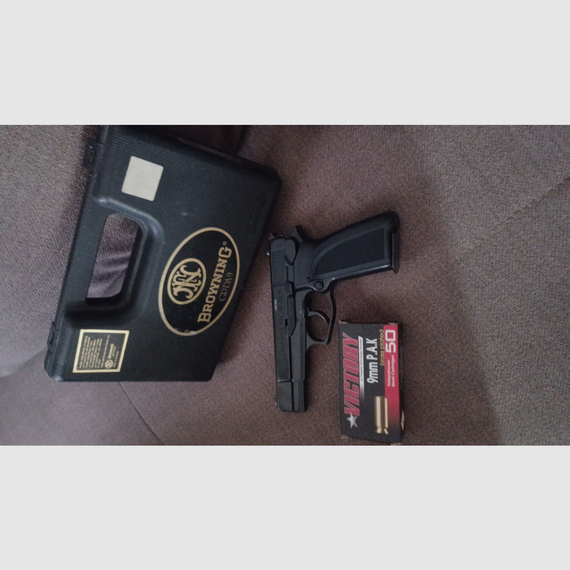  Pistolet d'alarme Browning GPDA9 des années 90 