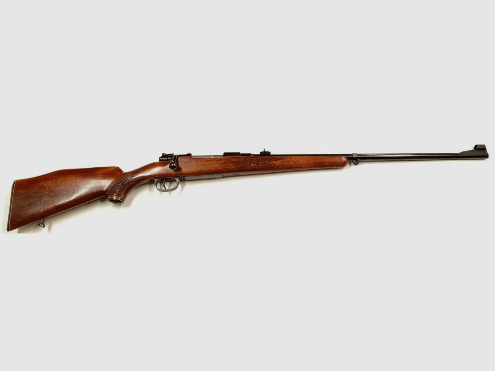 Original Mauser Oberndorf K98 Jagdliche Schäftung, neuer Matchlauf
