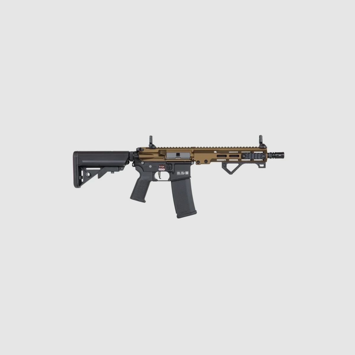 SA M4 CQB M-LOK (SA-P23 PRIME™ Aster II ETU BLDC™) Karabin Airsoft Wolno od 18 – Chaos Bronze -F-