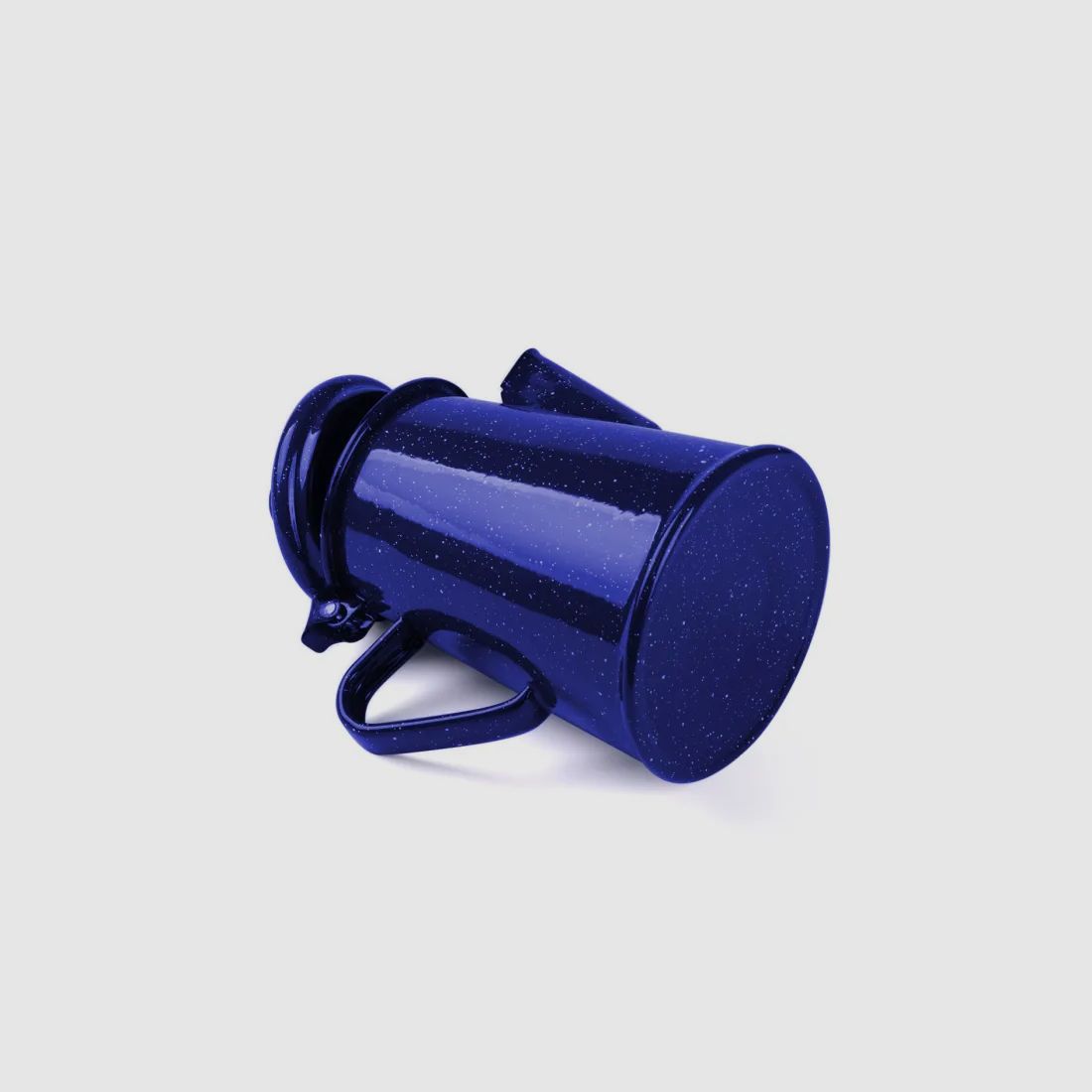 Emaille Kaffeekanne 1,2 L Blau