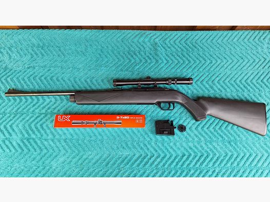 Crosman 1077 Co2 Gewehr 4,5 mm Diabolo mit Zielfernrohr