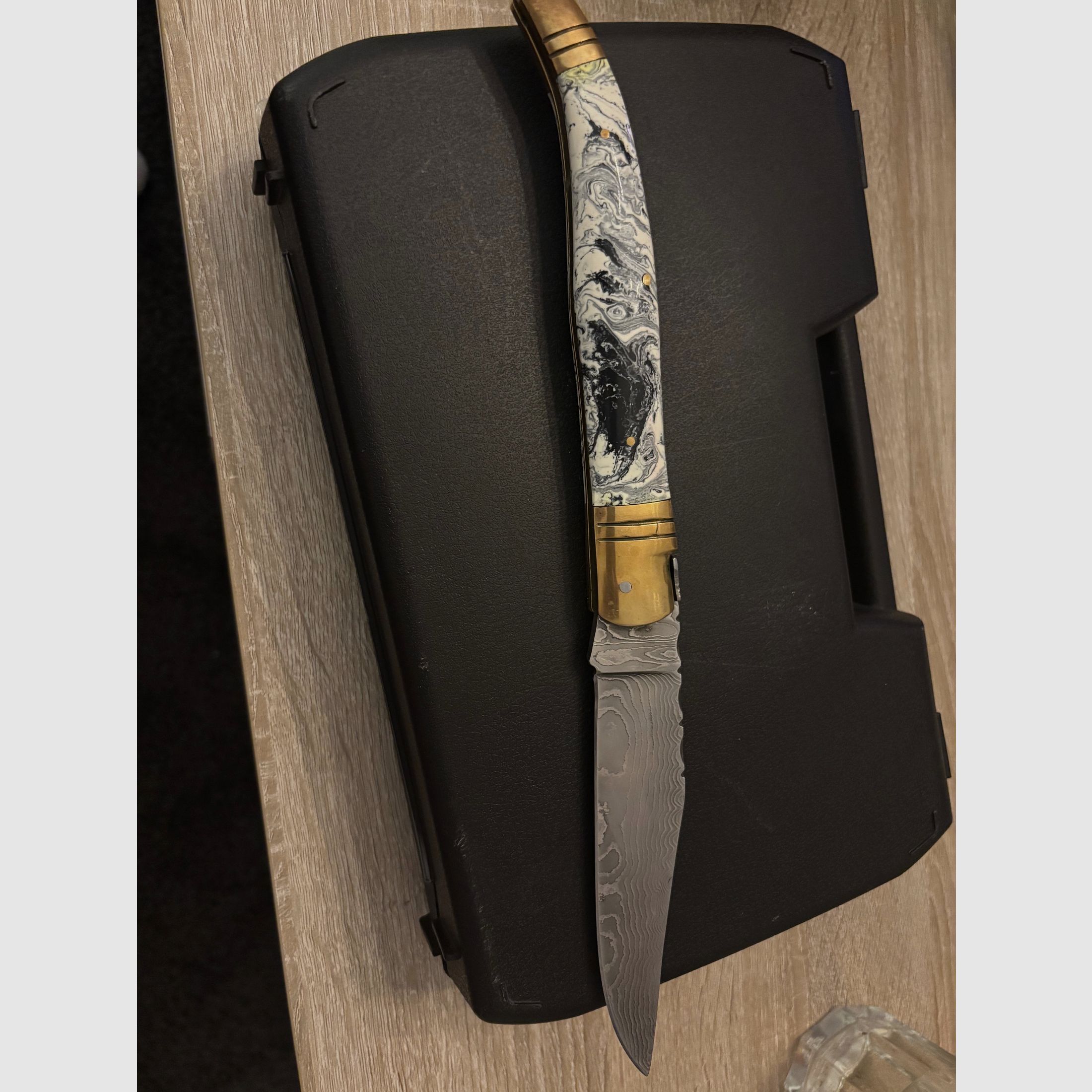 Noże Damast Laguiole Styl