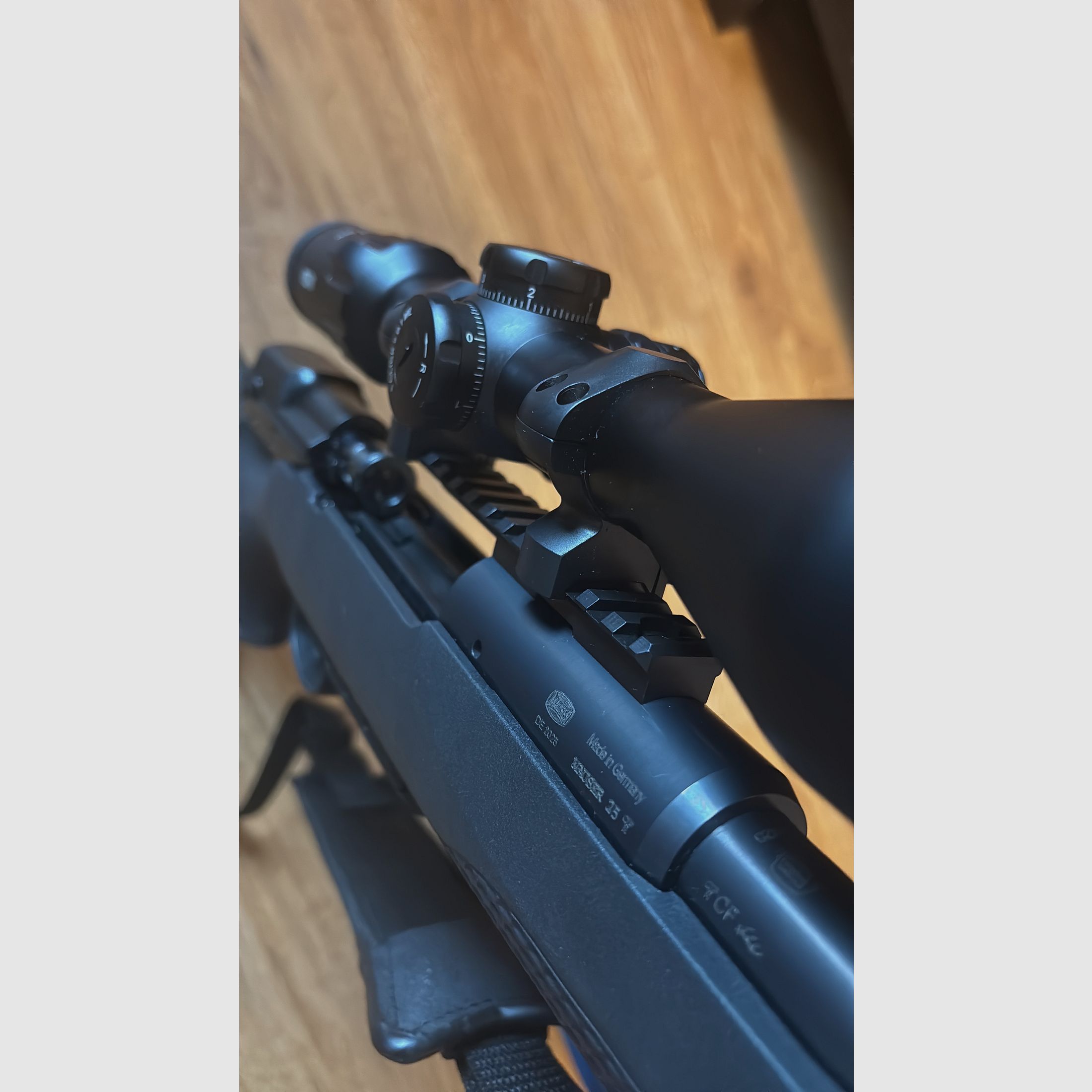 Mauser Extrem 308 mit ZF und Schalldämpfer