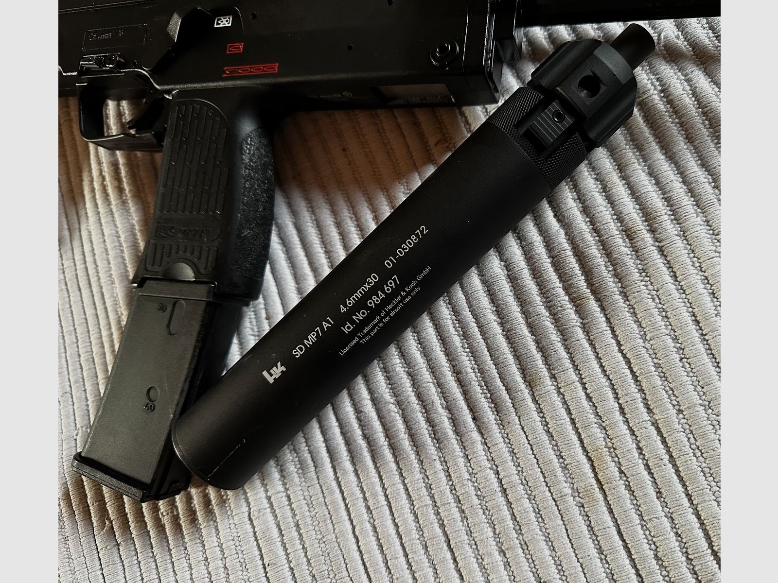 Heckler & Koch MP7A1 GBB incl. silencer