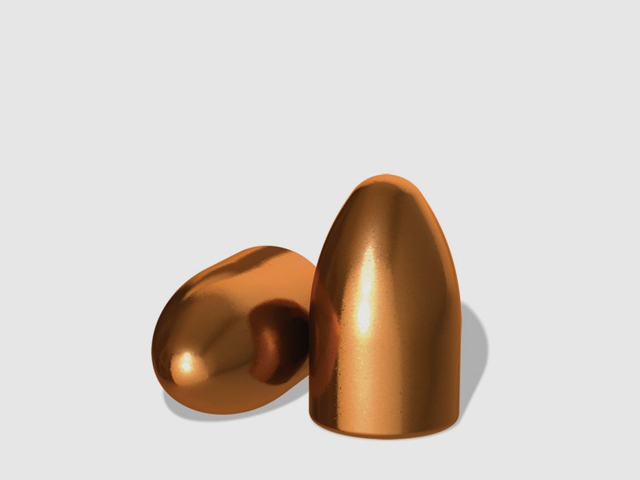 H&N 9mm Geschosse HS - RN – Round Nose - 125gr.