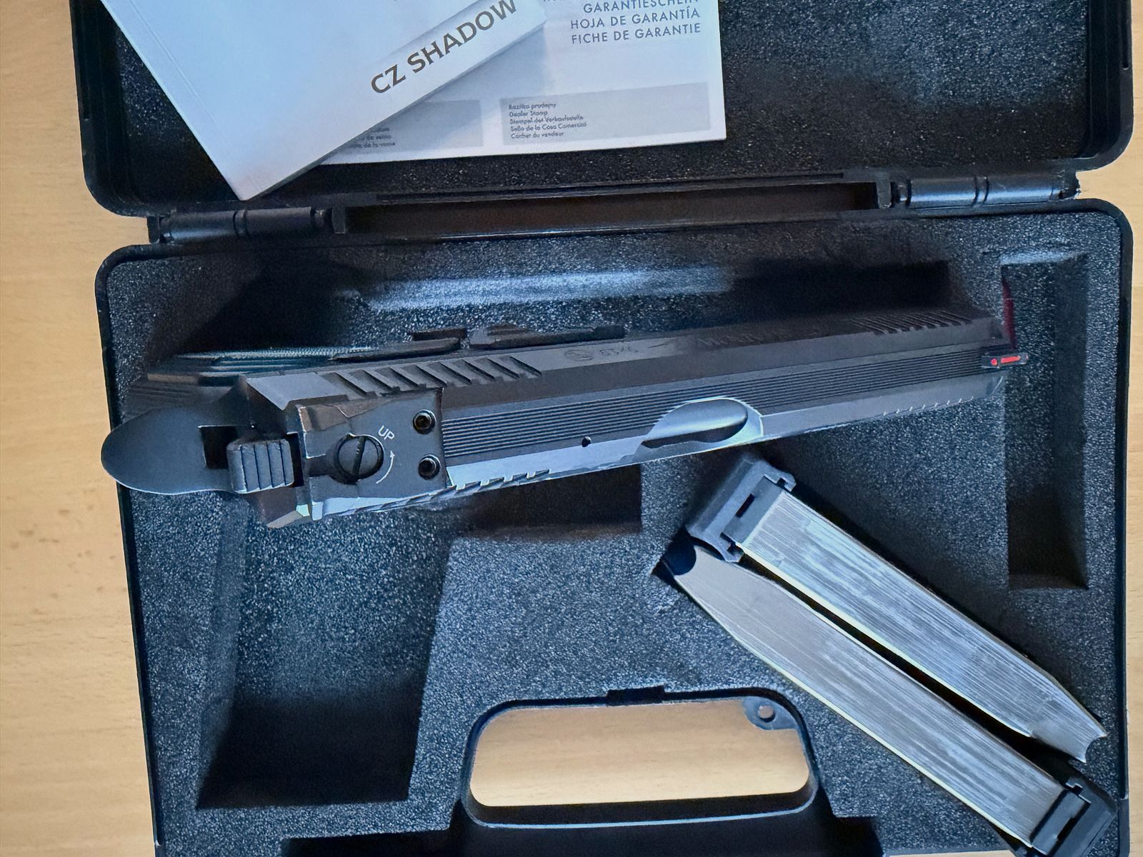 Pistolet CZ 75 SP-01 Shadow II Niebieski Shadow 2 9mm Luger