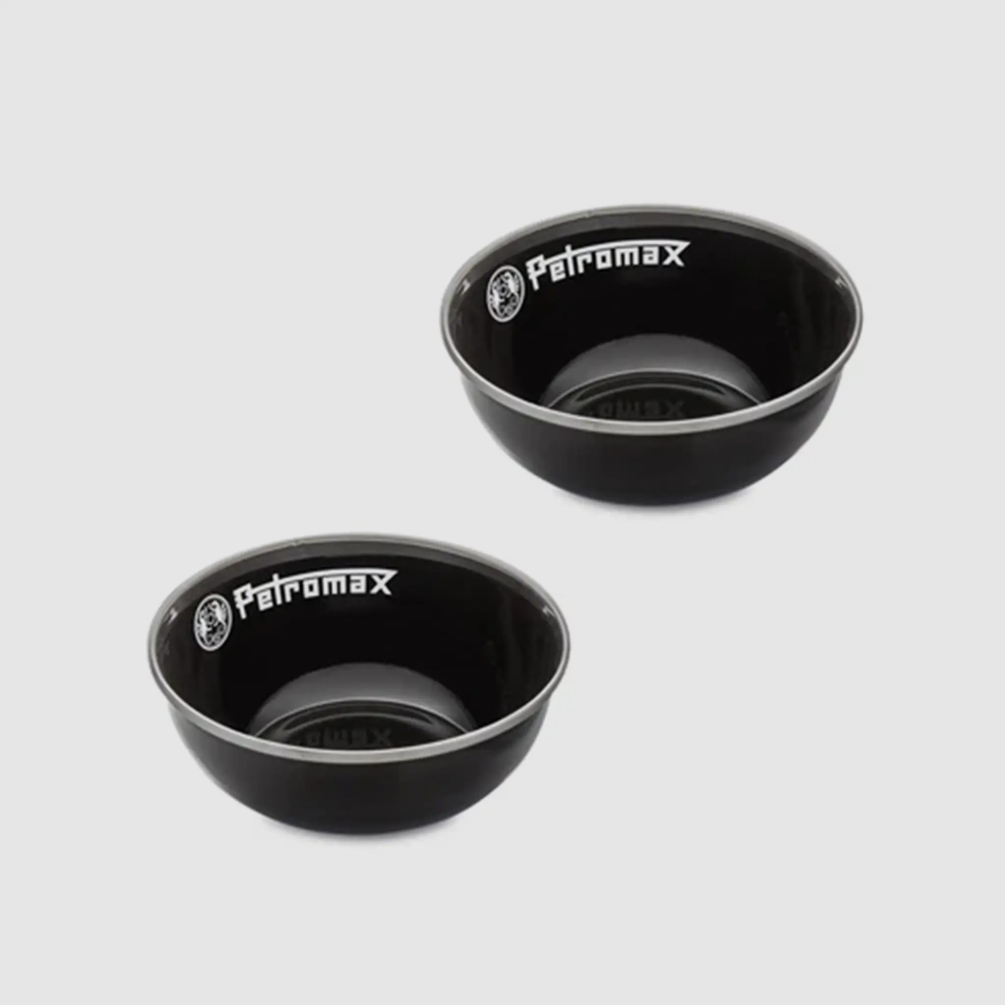 Petromax Petromax Emaille Schalen 500 ml 2er Set - Schwarz