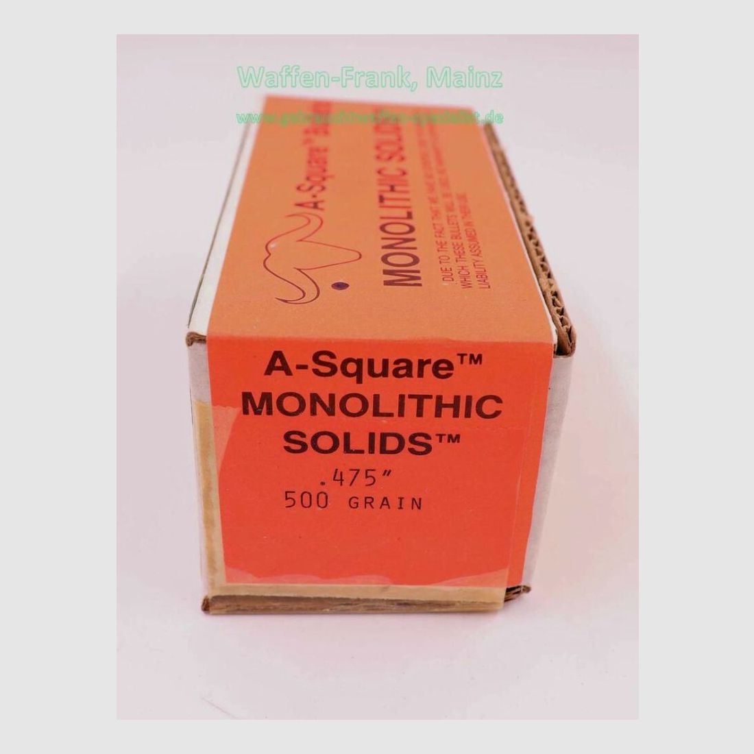 A-Square Alphin Press. Balles de fusil .475 Nitro (.475)