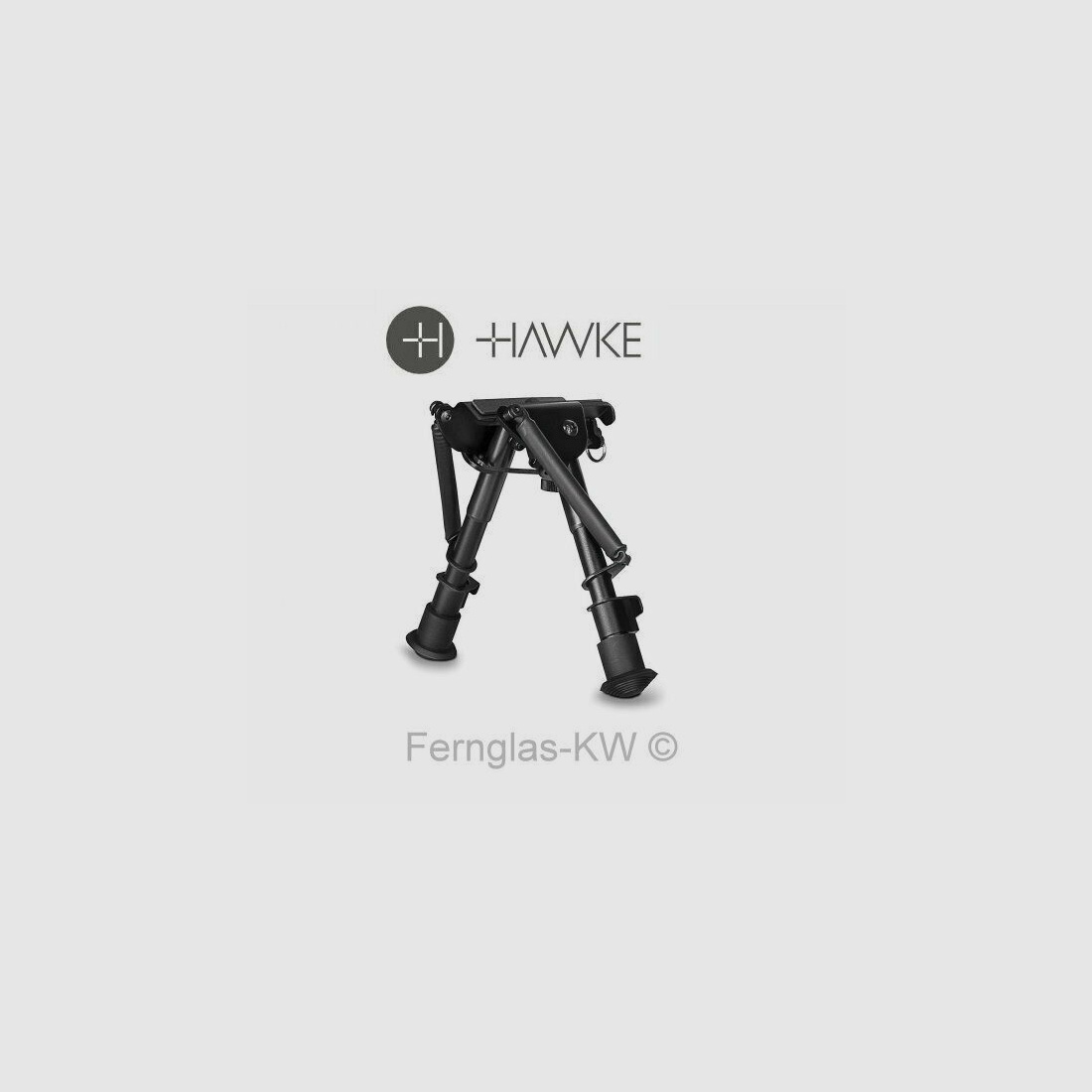 HAWKE 70001 FIXED BIPOD Zweibein 6-9" 15-23cm höhenverstellbare Standbeine