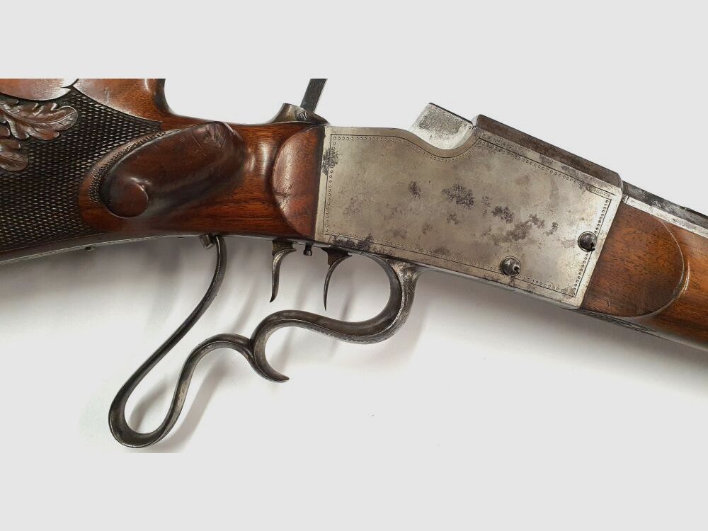 Unbekannter Büchsenmacher Mannheim Scheibengewehr Selten Krupplauf