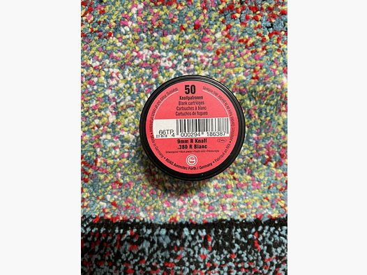 9mm RK Platzpatronen Geco