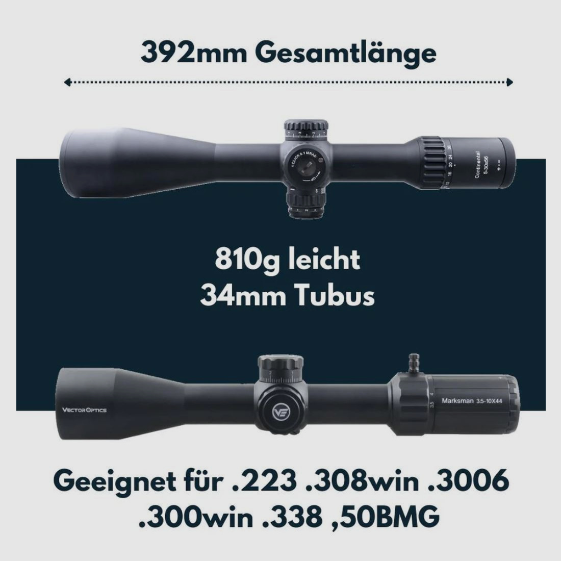 Vector Optics Continental x6 5-30x56 Scope